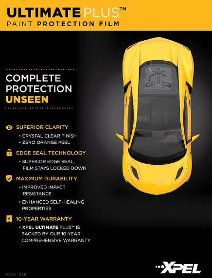 Preferred Window Tint Ultimate Plus Paint Protection Film XPEL Poster